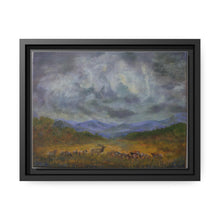 Load image into Gallery viewer, Matte Canvas, Black Frame