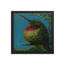 Load image into Gallery viewer, Hummingbird framed poster